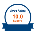 Avvo badge - Rating 10/10 Superb