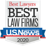 Best Lawyers - Best Law Firms badge - U.S. News 2020